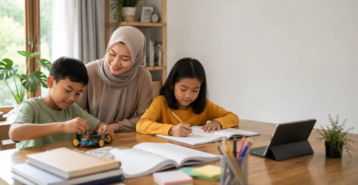 Cara belajar anak berbeda sesuai kebutuhan dan potensinya