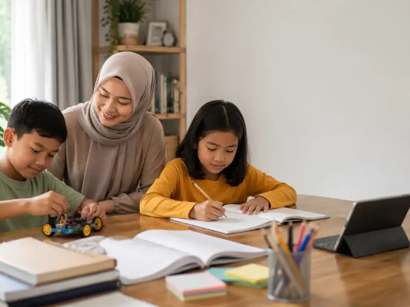 Cara belajar anak berbeda sesuai kebutuhan dan potensinya