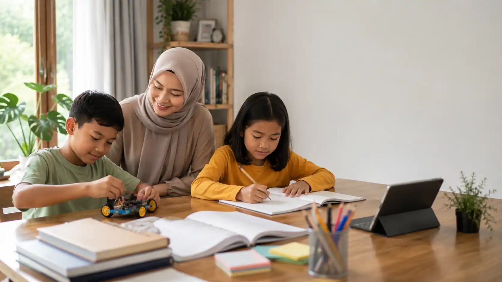 Cara belajar anak berbeda sesuai kebutuhan dan potensinya
